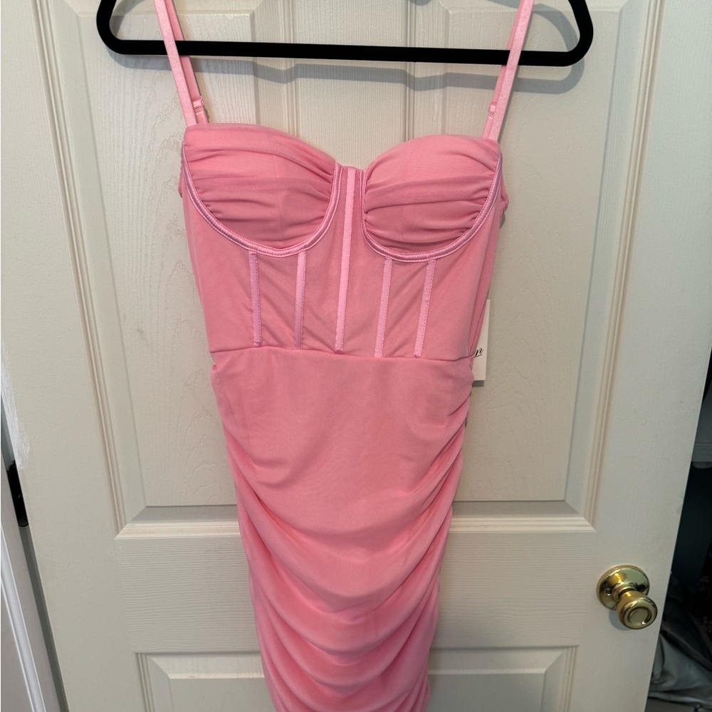 NWT Pink Small Body Con dress